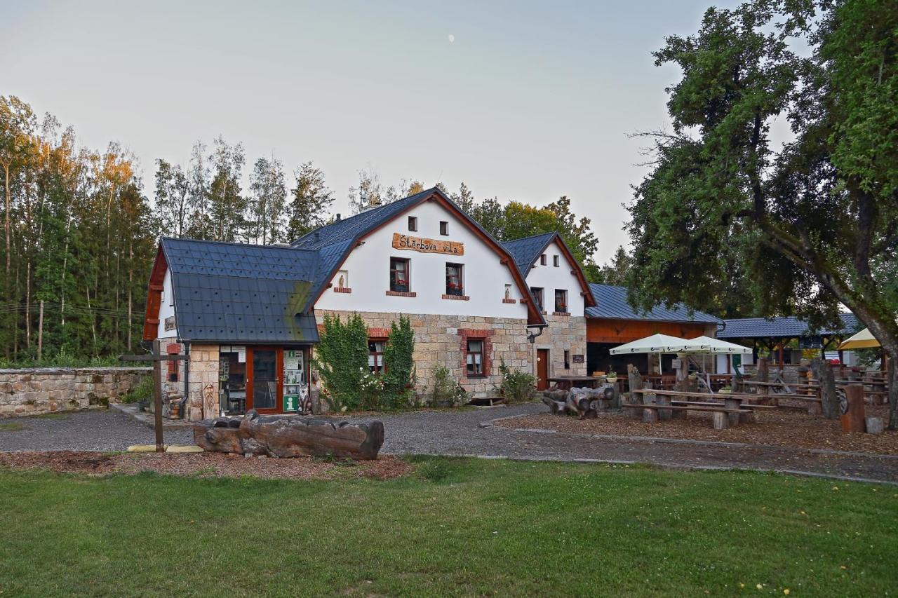 Bílá Třemešná Penzion Sterbova Vila酒店 外观 照片